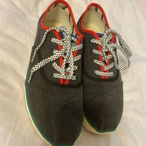 TOMS Cordones Boardwalk Platform Sneakers Womens 8